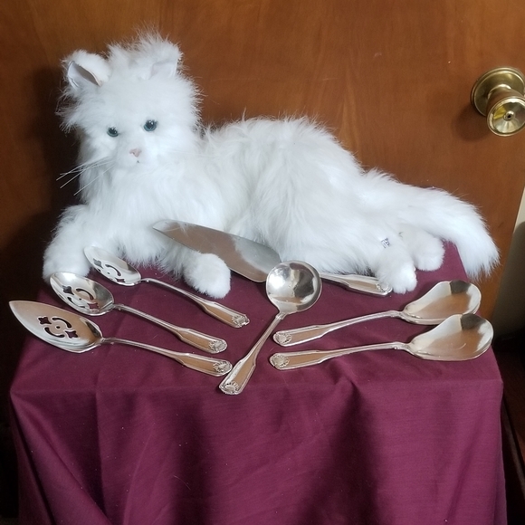 Community serving pieces flatware set - Picture 1 of 3